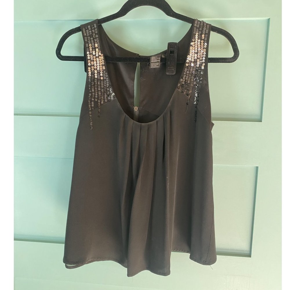 Isabel Lu Sequin Top